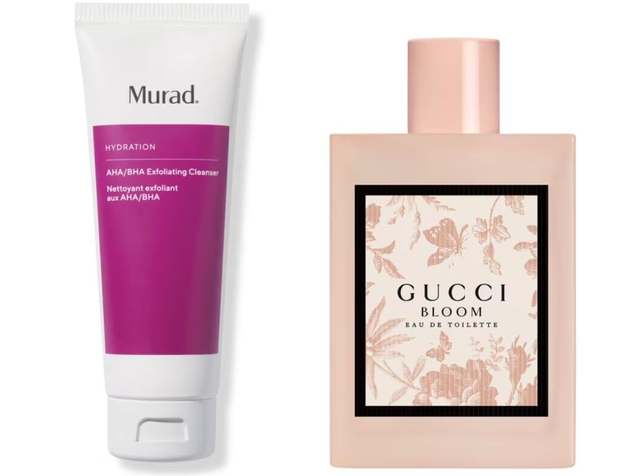 Murad Cleanser and Gucci Bloom Perfume