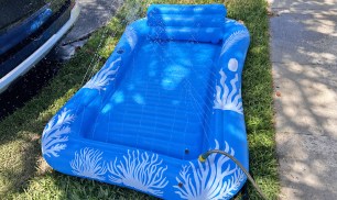 Inflatable Tanning Pool w/ Sprinklers Just $12.49 on Amazon (Reg. $28)