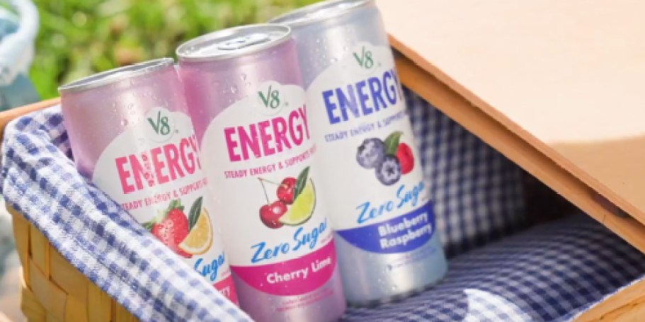V8 Energy Zero Sugar 12-Pack Only $10.78 Shipped on Amazon