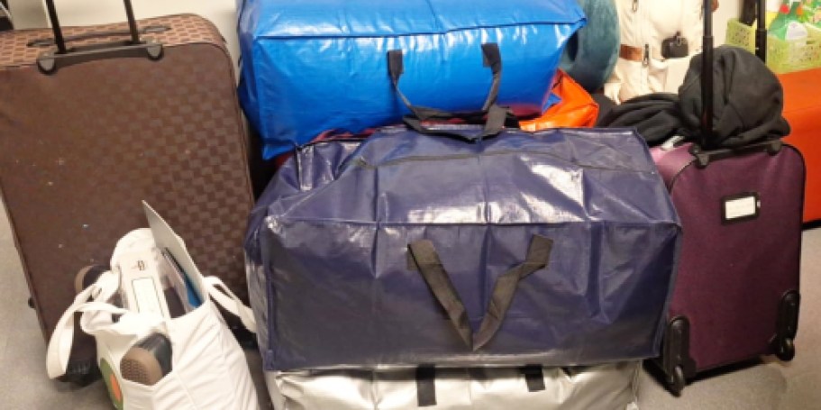 Heavy-Duty Moving Storage Bags 6-Pack Just $14.99 on Amazon (Reg. $30)