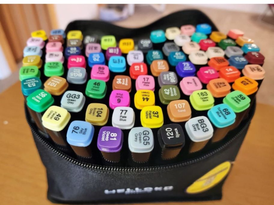 A bag of WELLOKB Alcohol Markers