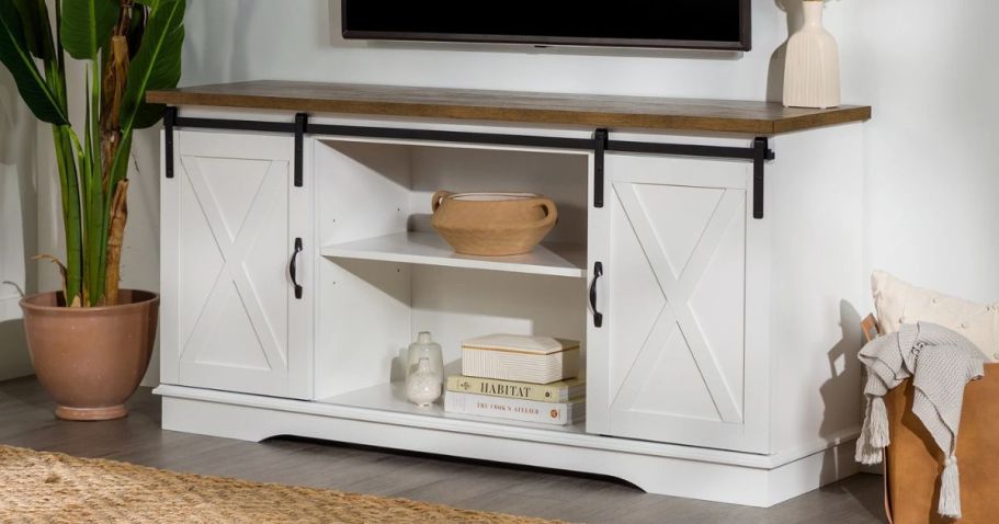 Up to 70% Off Walmart Clearance Furniture | TV Stand Only $85.60 Shipped