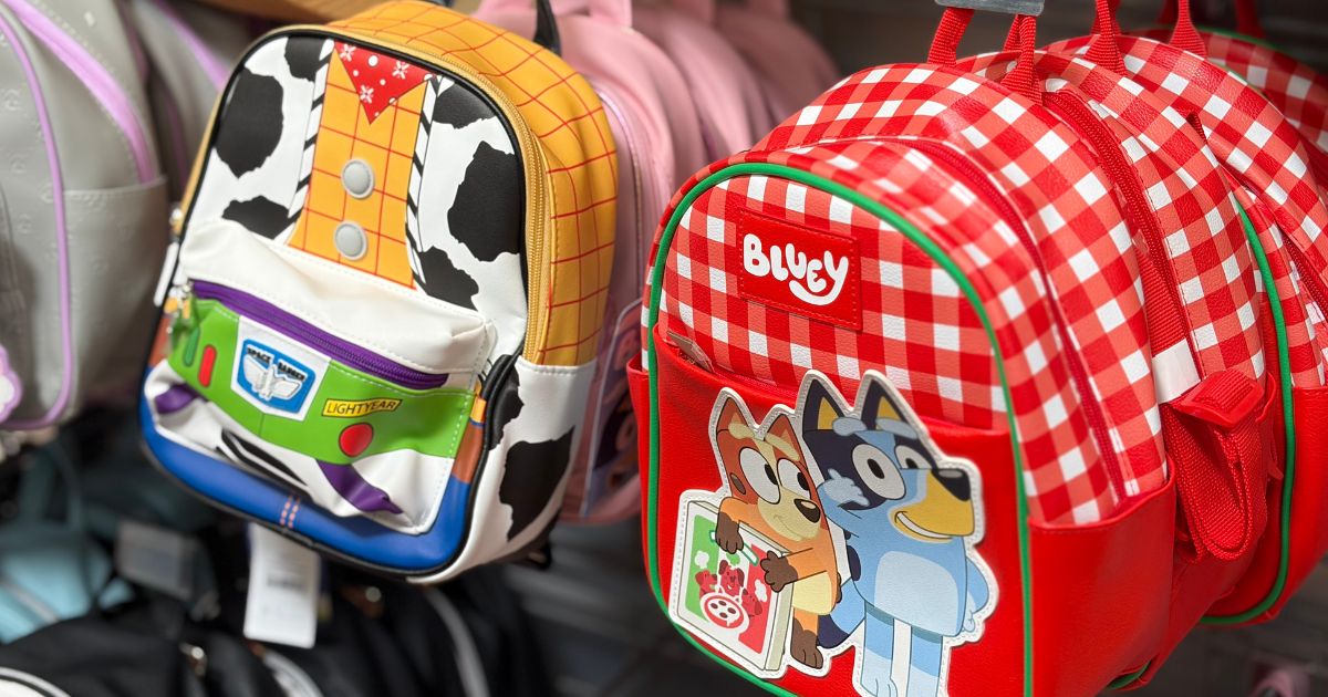 Character Mini Backpacks Just $23.98 on Walmart.com (Reg. $30)