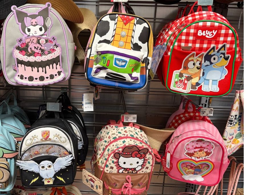 Walmart Character Backpacks