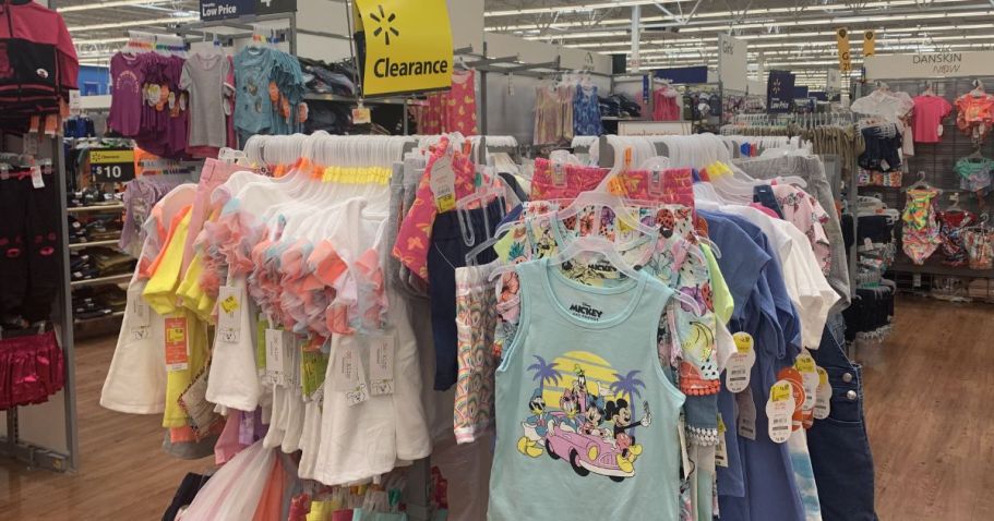 Kids Character Clothing from $3 on Walmart.com | Disney, Bluey, Ms. Rachel + More