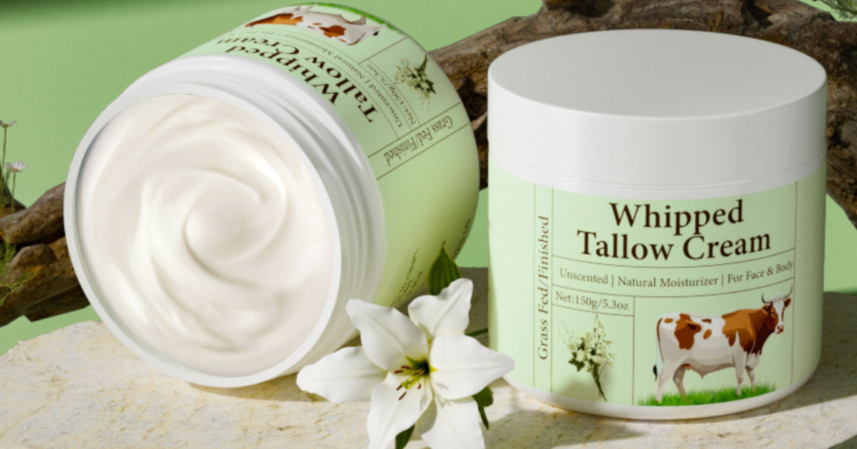 Whipped Beef Tallow Moisturizer 2-Pack Only $8 Shipped on Amazon (Reg. $24)