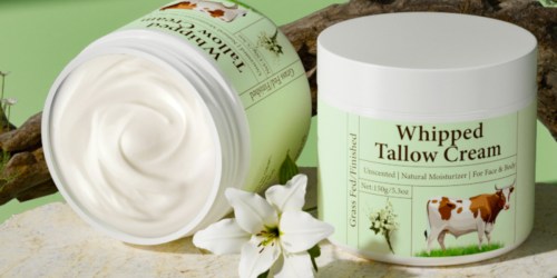 Whipped Beef Tallow Moisturizer 2-Pack Only $8 Shipped on Amazon (Reg. $24)