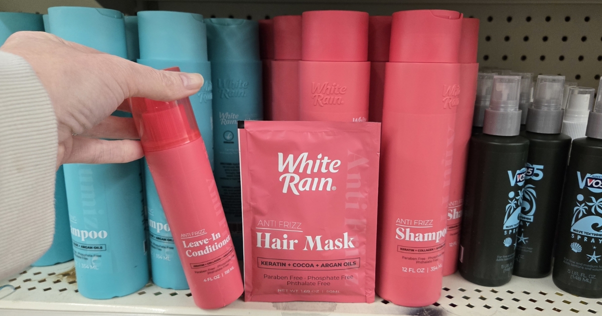 NEW White Rain Haircare Spotted at Dollar Tree | $1.25 Shampoo, Conditioner & Hair Masks