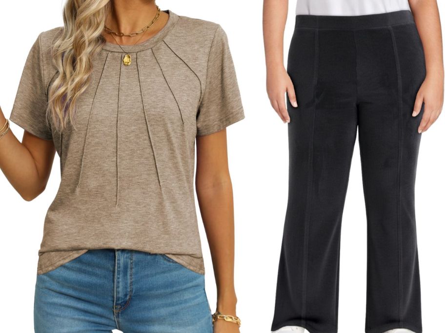 Shirts and pants woman walmart