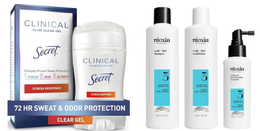 Woot clinic secret deodorant and hair care 