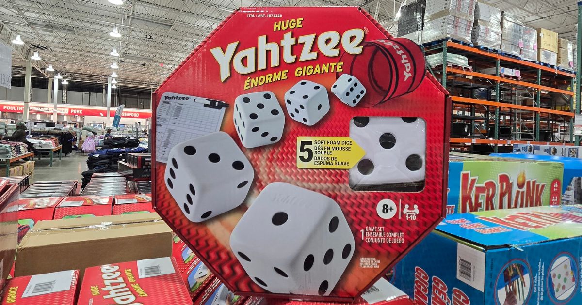 Giant Yahtzee Game Just $29.97 on Walmart.com