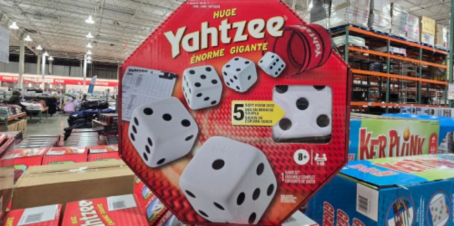 Giant Yahtzee Game Just $29.97 on Walmart.com | Great For Indoor & Outdoor Use!
