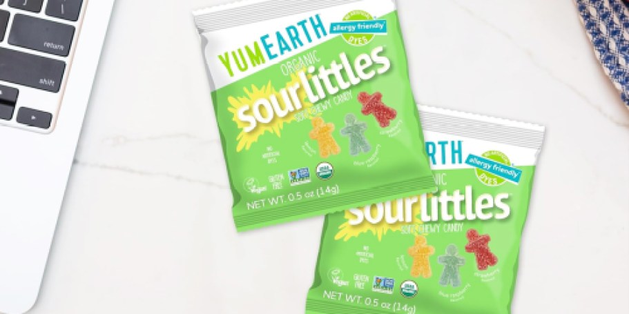 YumEarth Organic Sour Candy 15-Count Just $6.53 Shipped on Amazon (Reg. $13)