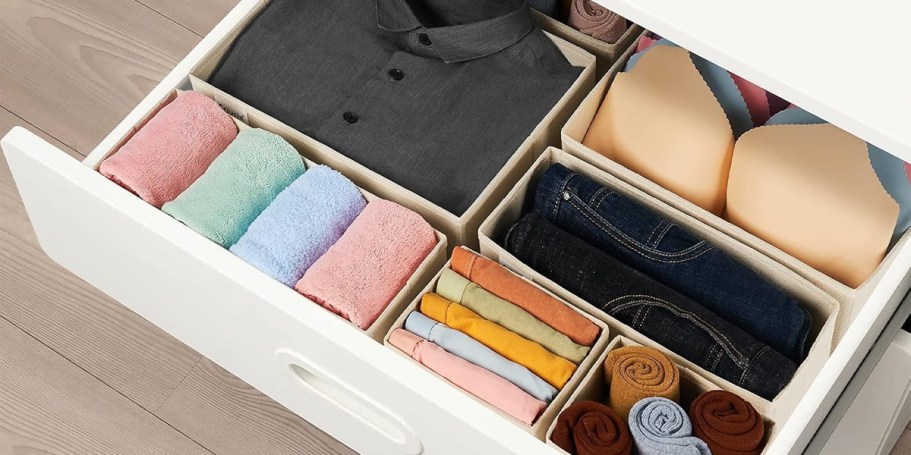 Drawer Organizer 8-Pack Only $9.99 on Amazon (Reg. $20)