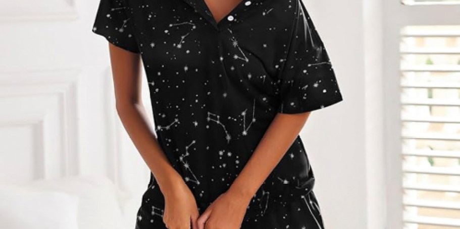 Women’s Pajama Sets 2-Pack Only $12.99 on Amazon (Only $6.49 Each!)