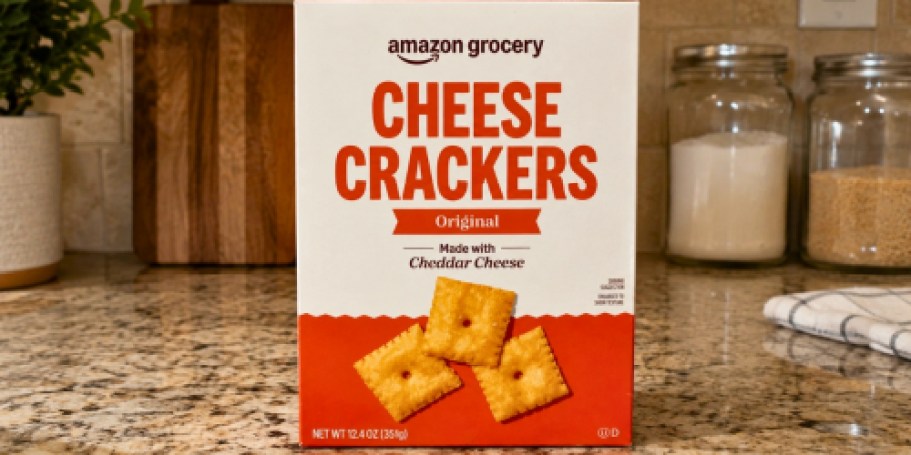 Amazon Grocery Cheese Crackers Only $1.79 Shipped