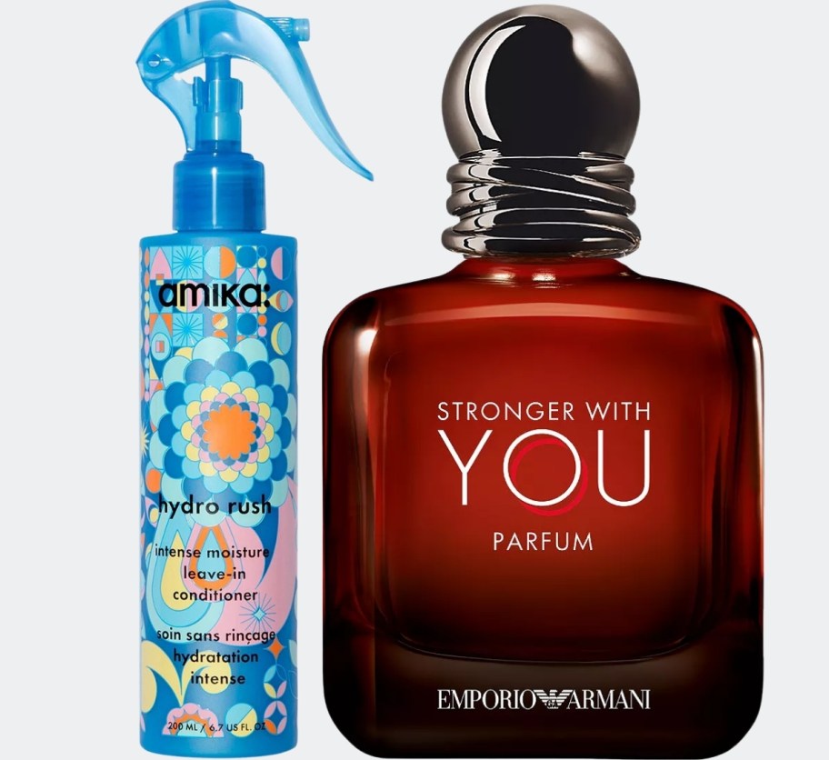 leave in conditioner and perfume