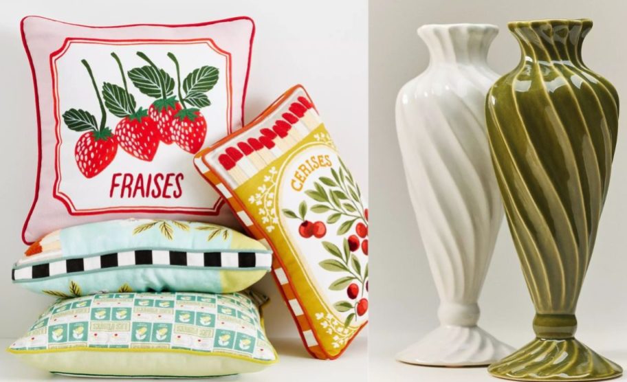 Two different anthropologie home sale items