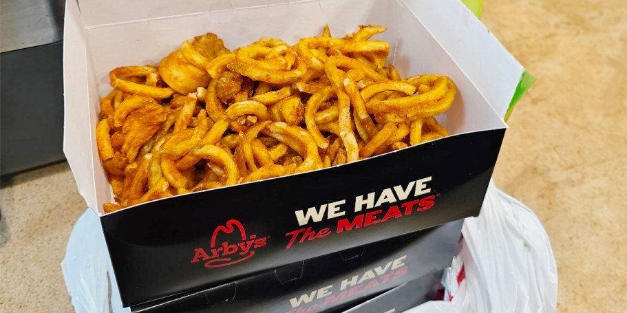 Grab a HUGE Box of Arby’s Fries for Only $5 – Today Only!
