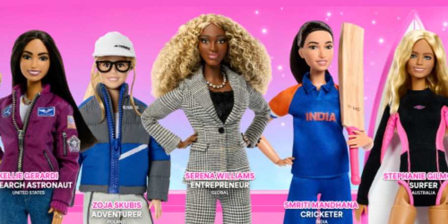 New Barbie Dream Team Dolls Honor Inspiring Women