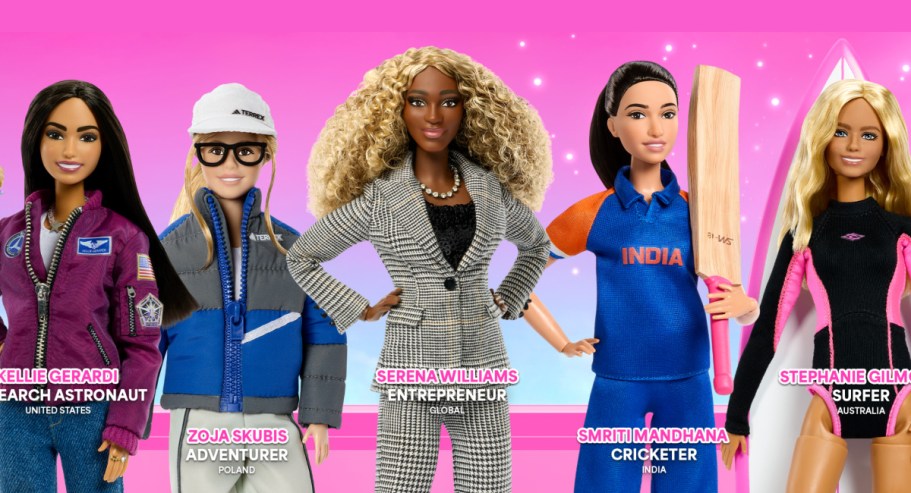 New Barbie Dream Team Dolls Honor Inspiring Women