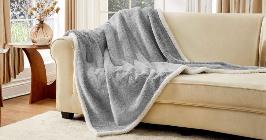 Sherpa Throws from $10.98 Shipped for Amazon Prime Members (Reg. $20)