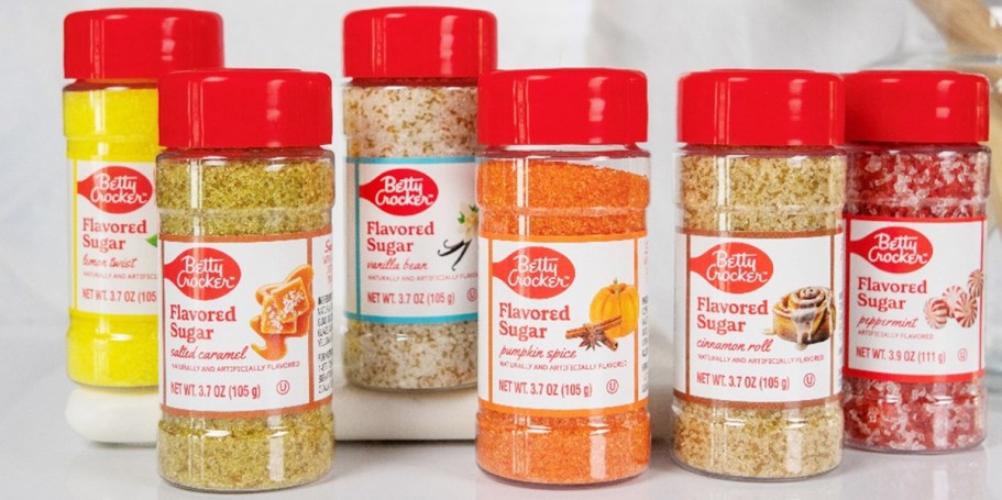 Move Over, McCormick! Betty Crocker Has NEW Flavored Sugars on Amazon (May Sell Out)