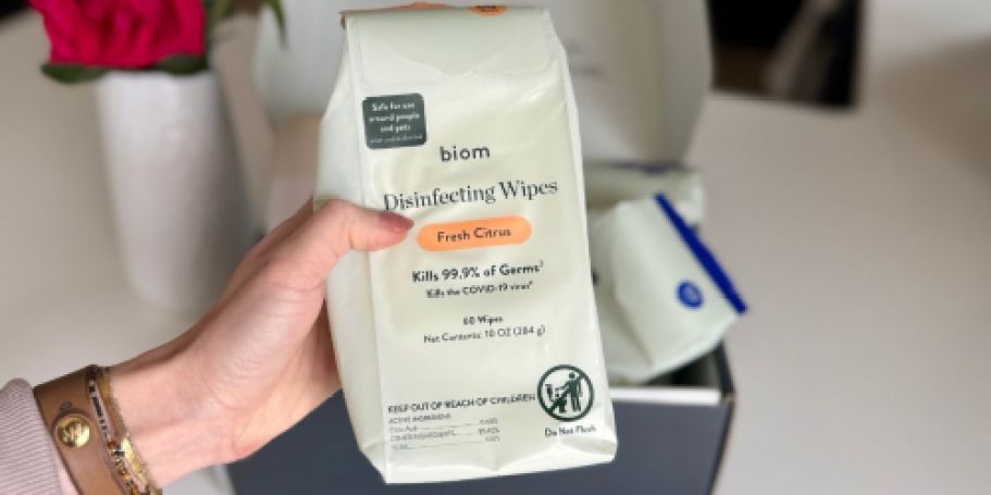 New Plant-Based Biom Wipes & Dispensers Available at Target