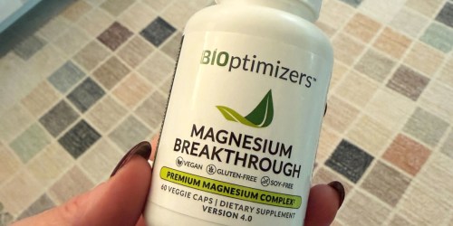 BIOptimizers Supplements from Just $13 Shipped for Prime Members | Stock Up on Collin’s Favorite Magnesium!