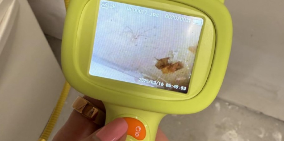 Kids Borescope Camera w/ LED Lights Just $12.99 on Amazon (Reg. $36)