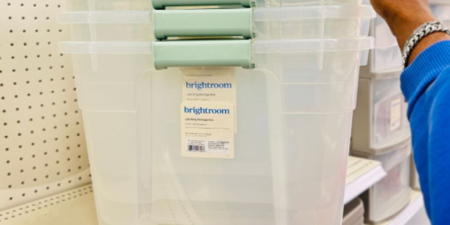 Target Brightroom Storage Sale | Organization Solutions from $1!