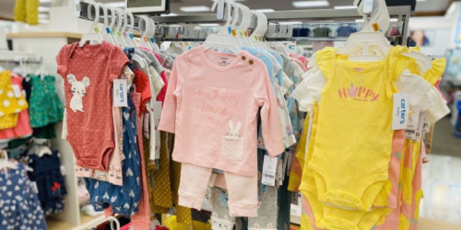 Up to 85% Off Carter’s Clothing | Pajama Sets, Bodysuits & More from $1.49