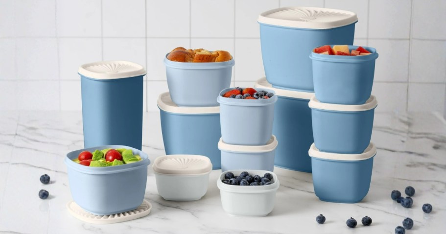NEW Cook With Color Food Storage Set (Tupperware Style w/ Walmart Price Tag!)