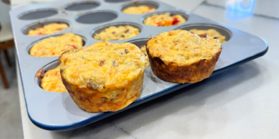These Cottage Cheese Breakfast Muffins Have 11 Grams Protein!