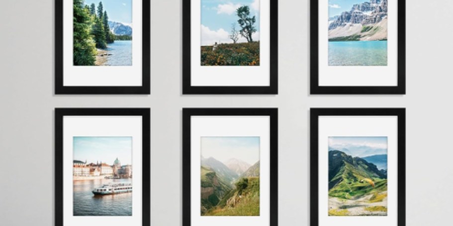 8×12 Picture Frames 6-Pack Just $12.99 on Amazon