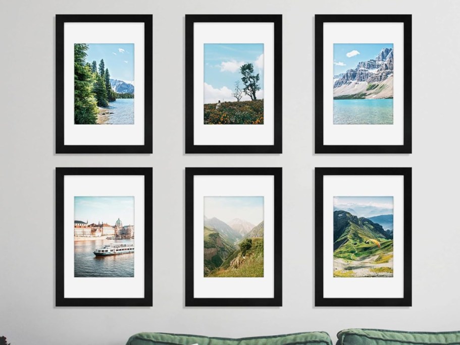 8×12 Picture Frames 6-Pack Just $12.99 on Amazon