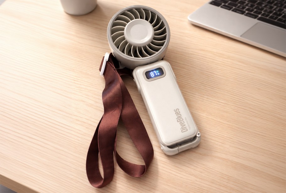 Portable Rechargeable Fans from $10.79 on Amazon