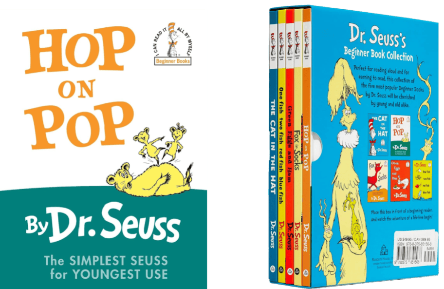 dr seuss book and boxed set