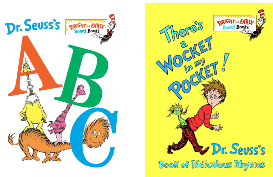 2 dr seuss books