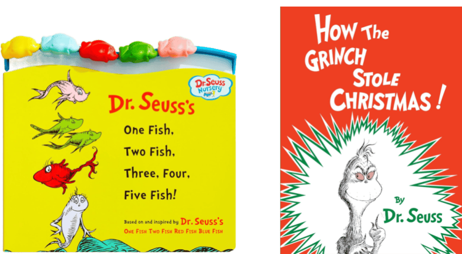 2 dr seuss books