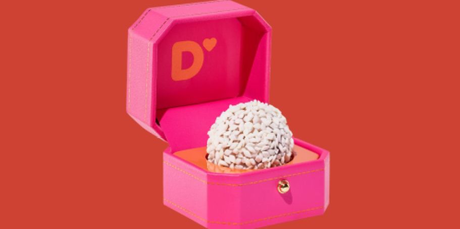 Buy Dunkin’ Donuts Munchkins on 3/20 & Get A FREE “I Dough” Ring Box