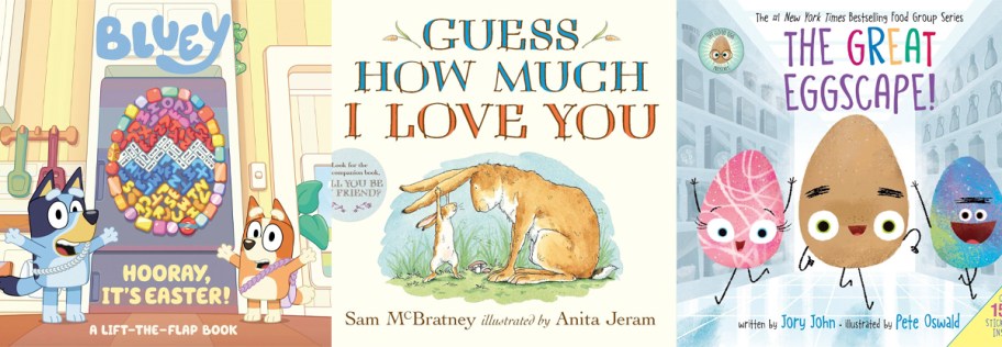 three easter kids books 