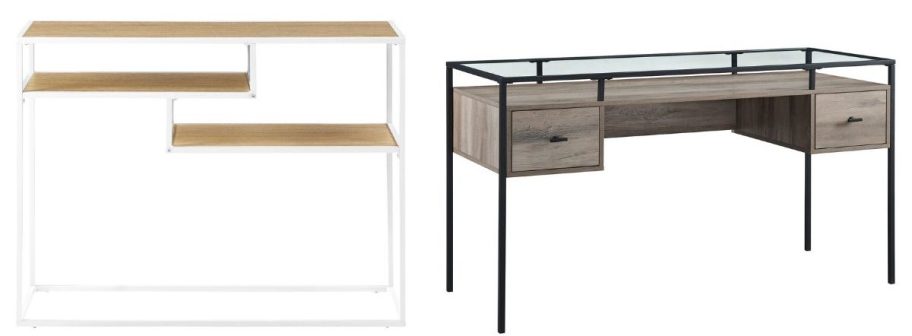 entry way and writing desk