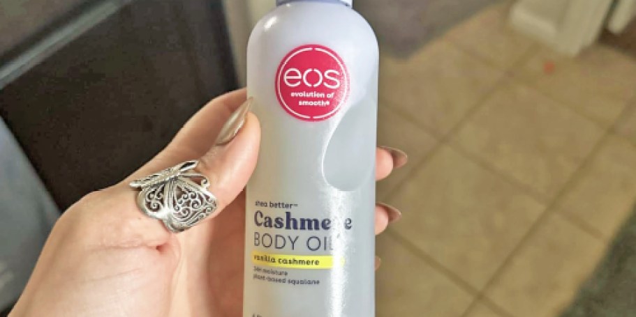 TWO eos Body Oils Just $24.66 Shipped + Free $10 Amazon Credit