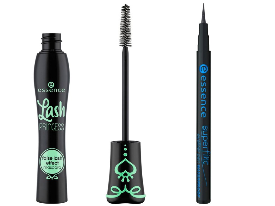 essence mascara and eyeliner 