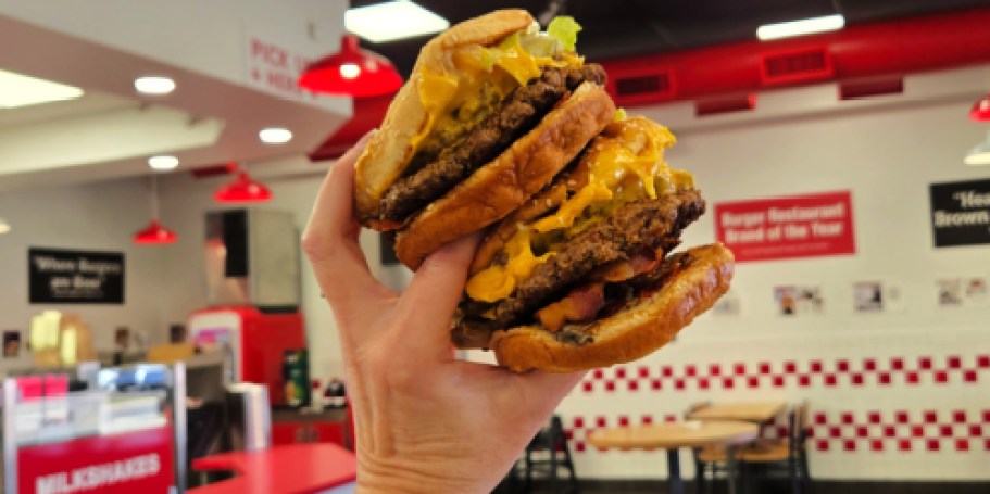 Buy One, Get One FREE Five Guys Burgers