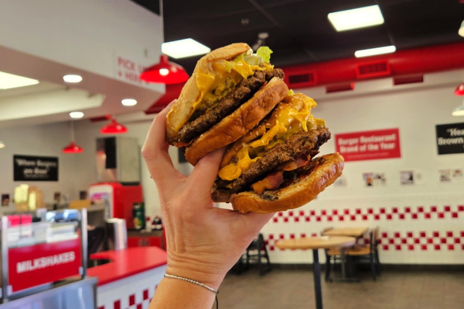 Buy One, Get One FREE Five Guys Burgers
