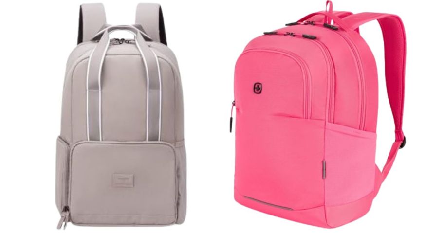florence by mills Carefree Carry Laptop Travel Backpack and SwissGear Orientation Laptop Backpack