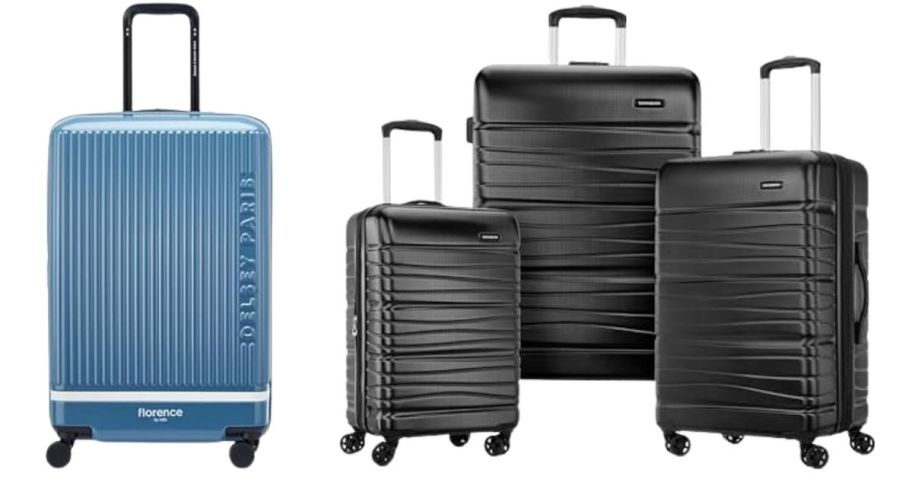 florence by mills Spin Me Away Hardside Expandable Luggage w Spinner Wheels and Samsonite Evolve SE Hardside Expandable Luggage w Spinners