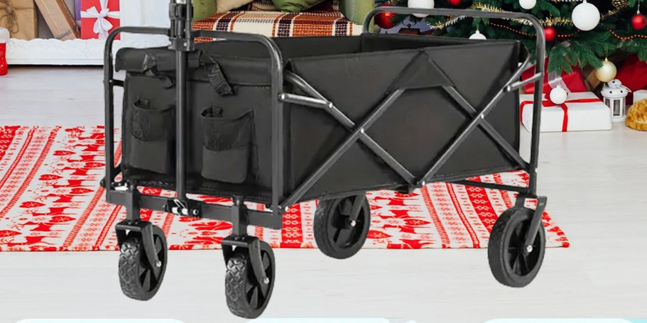 Heavy Duty Collapsible Wagon Just $28.61 Shipped (Reg. $65)